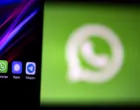 epa08967947 A photo illustration shows the logo of social media messaging application Whatsapp (L and R) on a computer and a mobile telephone screen, in Paris, France, 27 January 2021. The popular application (app) Whatsapp has faced backlash after announcing on 04 January a change to its privacy policy under which users widely interpreted that personal information would be shared with the app's parent company, Facebook. Although the policy change allegedly was only to affect interactions with business accounts, it prompted millions of users to migrate to rival messaging applications such as Signal (2-L) and Telegram (3-L). EPA/IAN LANGSDON/Ian Langsdon