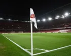 epa10378747 The corner flag at the Emirates Stadium ahead of the English Premier League soccer match between Arsenal Football Club and West Ham United in London, Britain, 26 December 2022. EPA/Neil Hall EDITORIAL USE ONLY. No use with unauthorized audio, video, data, fixture lists, club/league logos or 'live' services. Online in-match use limited to 120 images, no video emulation. No use in betting, games or single club/league/player publications