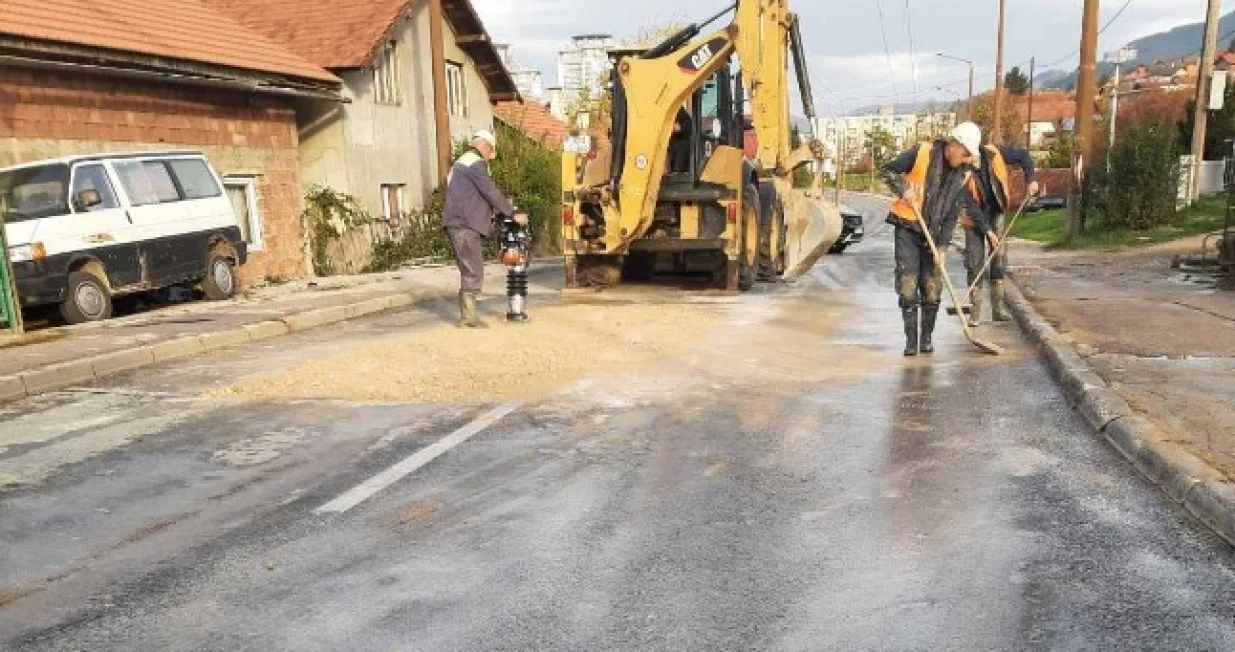 Završeni radovi/Facebook/ViK Sarajevo/