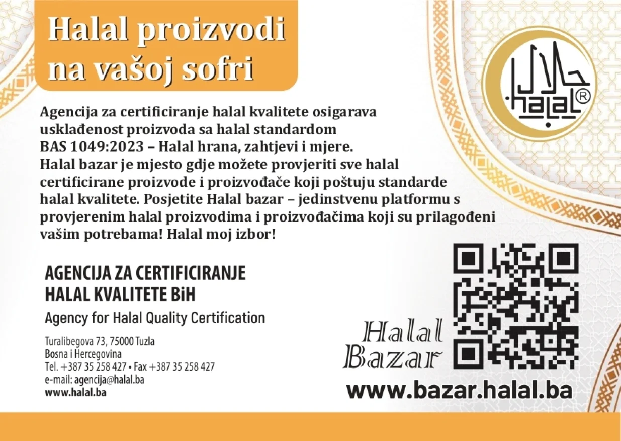 Agencija za certificiranje halal kvalitete BiH//