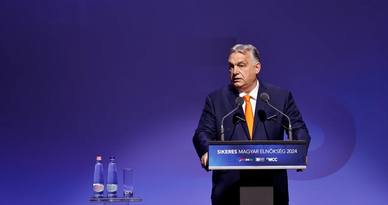 Viktor Orban na konferenciji "Mađarsko predsjedavanje EU2024, priča o uspjehu", u zamku Budim u Budimpešti/Arpad Kurucz