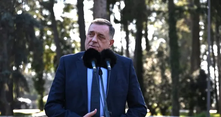 Milorad Dodik u Beogradu//