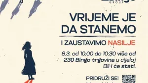 Oslobođenje staje uz bingo, zaustavimo nasilje/-