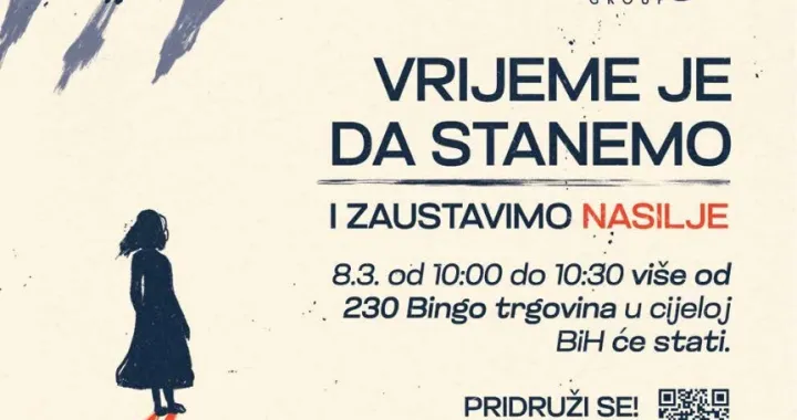 Oslobođenje staje uz bingo, zaustavimo nasilje/-