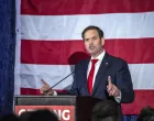 epa10295117 US senator Marco Rubio, who was re-elected to the United States Senate, speaks during his Election Night Party in Miami at the Hilton Miami Airport Blue Lagoon in Miami, Florida, USA, 08 November 2022.The US midterm elections are held every four years at the midpoint of each presidential term and this year include elections for all 435 seats in the House of Representatives, 35 of the 100 seats in the Senate and 36 of the 50 state governors as well as numerous other local seats and ballot issues. EPA/CRISTOBAL HERRERA-ULASHKEVICH EPA-EFE/CRISTOBAL HERRERA-ULASHKEVICH/Cristobal Herrera-ulashkevich