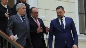 Antonio Tajani, Alexander Schallenberg i Elmedin Konaković/Senad Gubelić/