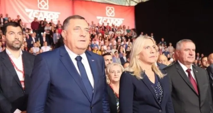 Milorad Dodik, Željka Cvijanović, Sabor SNSD-a, Doboj/Rtrs