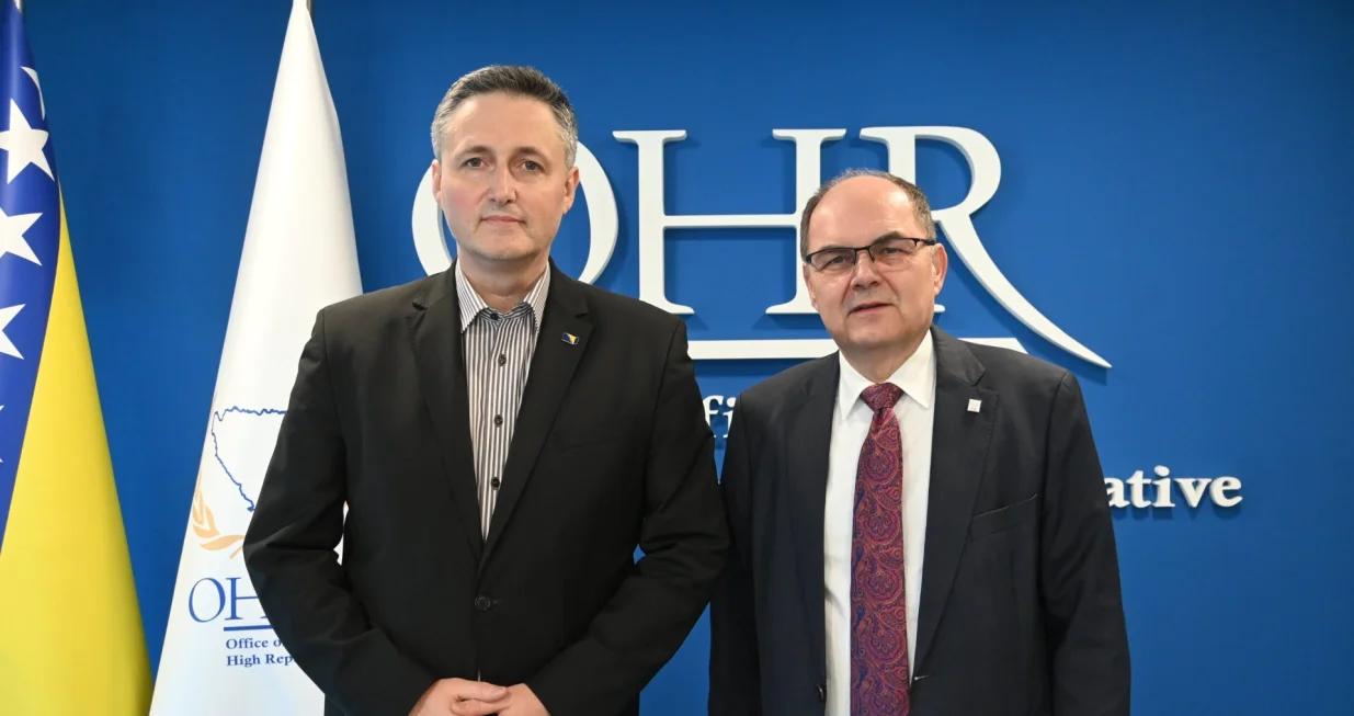 Denis Bećirović i Christian Schmidt/Ohr