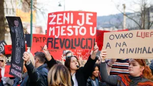 Održan Osmomartovski marš/Damir Deljo/Oslobođenje/