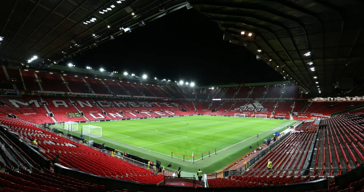 epa10387452 A general view of Old Trafford ahead of the English Premier League soccer match between Manchester United and AFC Bournemouth at Old Trafford in Manchester, Britain, 03 January 2023. EPA/ADAM VAUGHAN EDITORIAL USE ONLY. No use with unauthorized audio, video, data, fixture lists, club/league logos or 'live' services. Online in-match use limited to 120 images, no video emulation. No use in betting, games or single club/league/player publications.