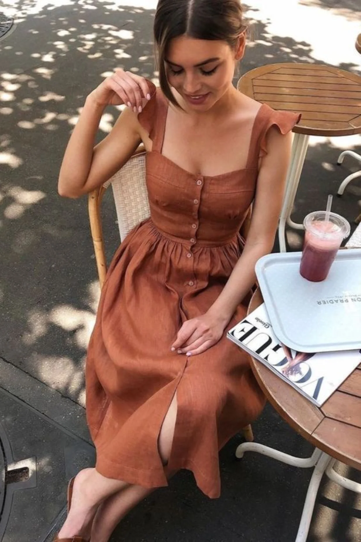 Lanena haljina//