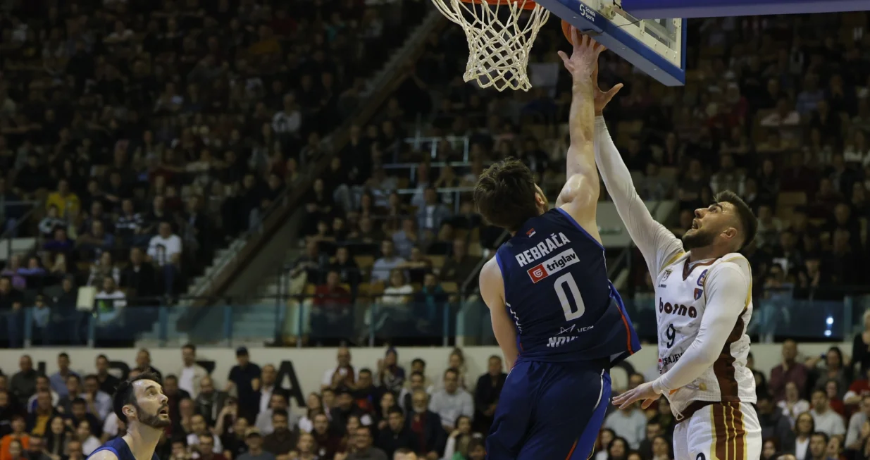 Filip Rebrača i Haris Delalić (FOTO: Damir Deljo/Oslobođenje)