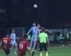 Detalj sa utakmice između Slobode i Posušja (FOTO: Sport1.ba)