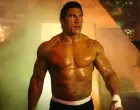 the rock, dwayne johnson, film, The Smashing Machine, film/Scena Iz Filma