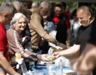 Savez samostalnih sindikata Bosne i Hercegovine povodom obilježavanja 1. maja - Međunarodnog praznika rada u Sarajevu organizovao je radnički doručak - Vilsonovo šetalište/Senad Gubelić