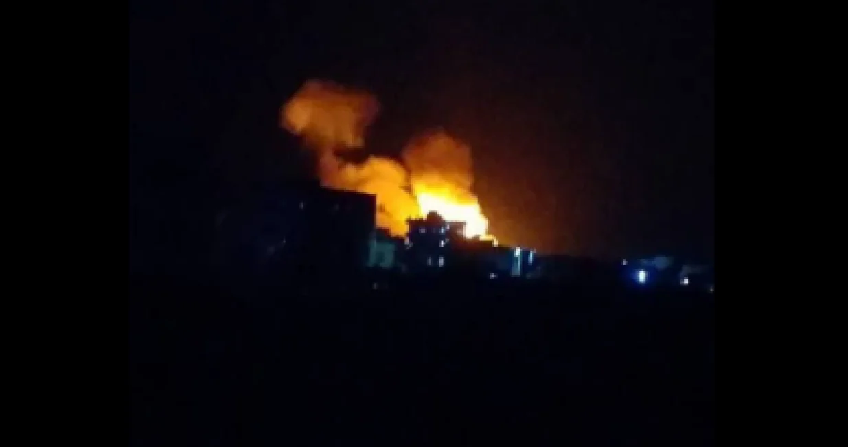 Izrael bombardirao Siriju/Screenshot
