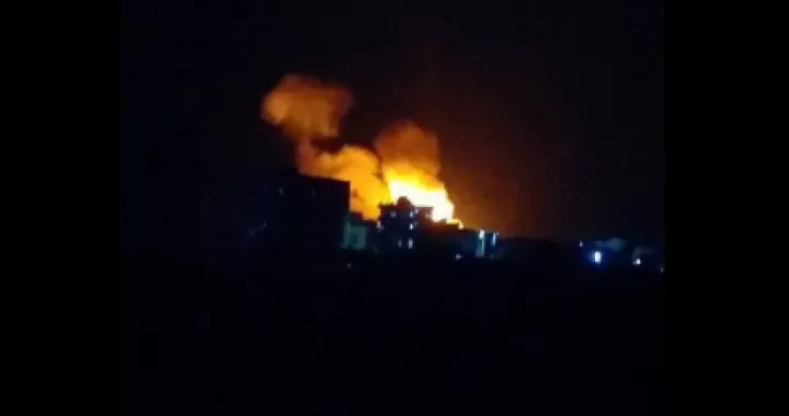 Izrael bombardirao Siriju/Screenshot