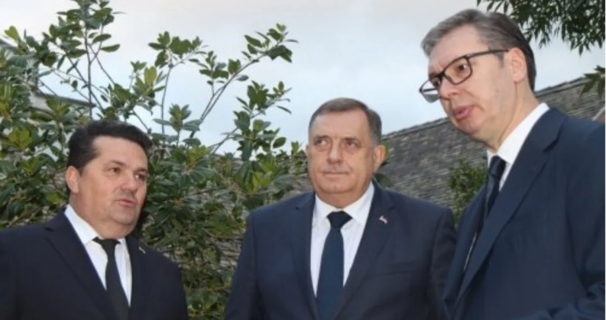 Stevandić dodik i vučić/