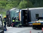 04.05.2025., Popovaca - Prometna nesrece u kojoj je sudjelovao autobus i osobni automobil. U nesreci su dvije osobe poginule te ih je nekoliko ozlijedjeno. Photo: Emica Elvedji/PIXSELL/Emica Elvedji/pixsell