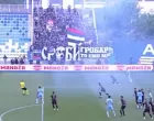 Grobari u Pazaru (FOTO: Screenshot/Arena Sport)