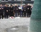 obilježavanje dana početka opsade Sarajeva i Dana grada Sarajeva polaganje cvijeća spomenik ubijenoj djeci opkoljenog sarajeva/Senad Gubelić
