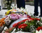 Odavanje počasti na Spomen-obilježju ubijenoj djeci opkoljenog Sarajeva/Andrej Bjeloš
