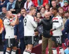 Aston Villa - Manchester United Christian EriksenRuud van NistelrooyRasmus Hojlund Erik ten HagMarcus Rashford