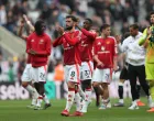 Soccer Football - Premier League - Newcastle United v Manchester United - St James' Park, Newcastle, Britain - April 13, 2025 Manchester United's Bruno Fernandes looks dejected after the match REUTERS/Scott Heppell EDITORIAL USE ONLY. NO USE WITH UNAUTHORIZED AUDIO, VIDEO, DATA, FIXTURE LISTS, CLUB/LEAGUE LOGOS OR 'LIVE' SERVICES. ONLINE IN-MATCH USE LIMITED TO 120 IMAGES, NO VIDEO EMULATION. NO USE IN BETTING, GAMES OR SINGLE CLUB/LEAGUE/PLAYER PUBLICATIONS. PLEASE CONTACT YOUR ACCOUNT REPRESENTATIVE FOR FURTHER DETAILS..