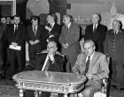 Alija Izetbegović i Mate Boban/Siniša Hančić