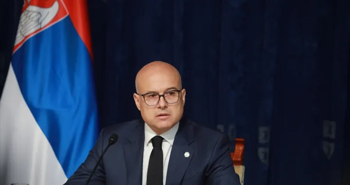 Srbijanski ministar odbrane Miloš Vučević/Anadolija/