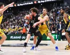 Mikael JANTUNEN of Paris during the Turkish Airlines Euroleague match between Paris and Berlin at Adidas Arena on April 10, 2025 in Paris, France. (Photo by Anthony Dibon/Icon Sport) Photo: Anthony Dibon/ICON SPORT
