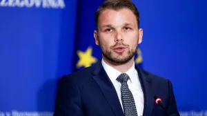 Stanivuković se obratio medijima nakon sastanka/Damir Deljo