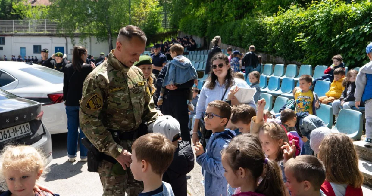 "Dan otvorenih vrata" za djecu iz Predškolske ustanove "Kids Land"//