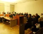 Kantonalni sud Sarajevo, početak suđenja optuženima za ubistvo Kenina Lukača-, Sead Adilović, Vedad Višnjić i Asmir Murtović/Didier Torche