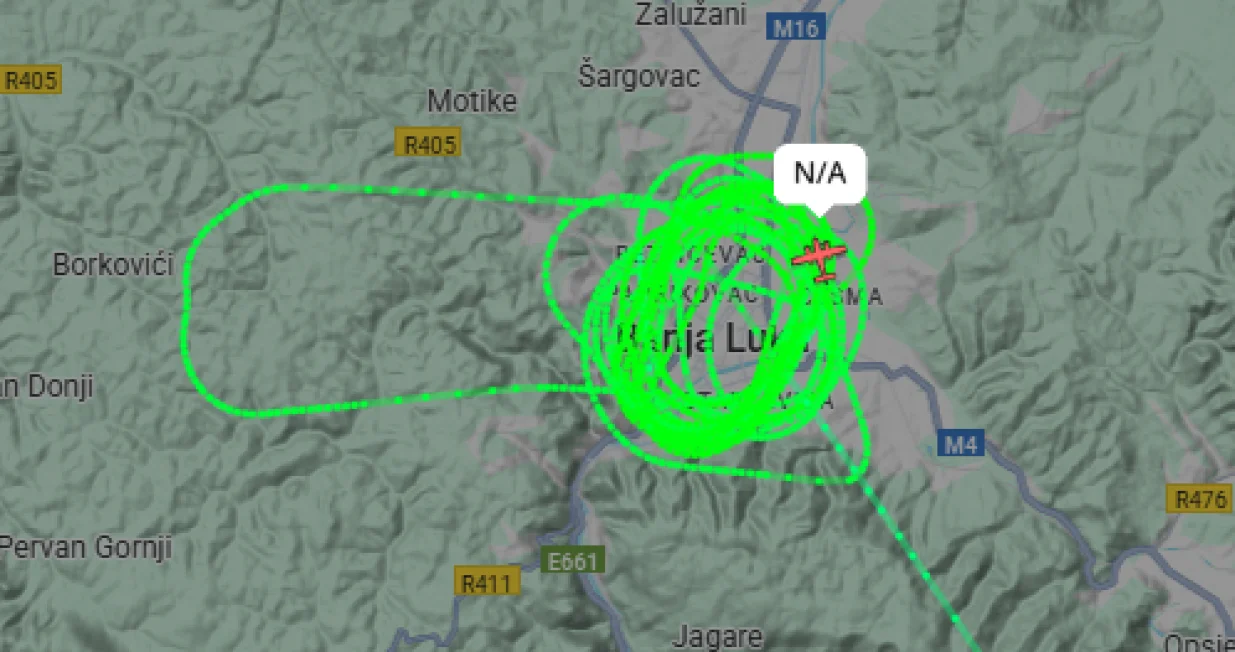 Screenshot/ Flightradar/