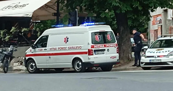 Saobraćajna nesreća, Sarajevo, policija, MUP KS, uviđaj, intervencija, Hitna pomoć/Andrej Bjeloš