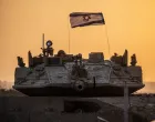 Izraelska vojska u blizini granice sa Gazom, Pojas Gaze, Gaza, Palestina/Anadolija