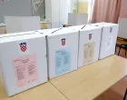 18.05.2025., Zagreb - U 7 sati otvorena su biracka mjesta za Lokalne izbore 2025. Na birackom mjestu u Brestju gradjani glasuju od jutra. Photo: Patrik Macek/PIXSELL/Patrik Macek/pixsell