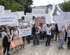 protest radnika u trgovini/Senad Gubelić 