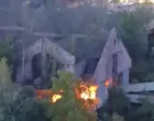 Požar u bivšem Domu penzionera/Crna Hronika
