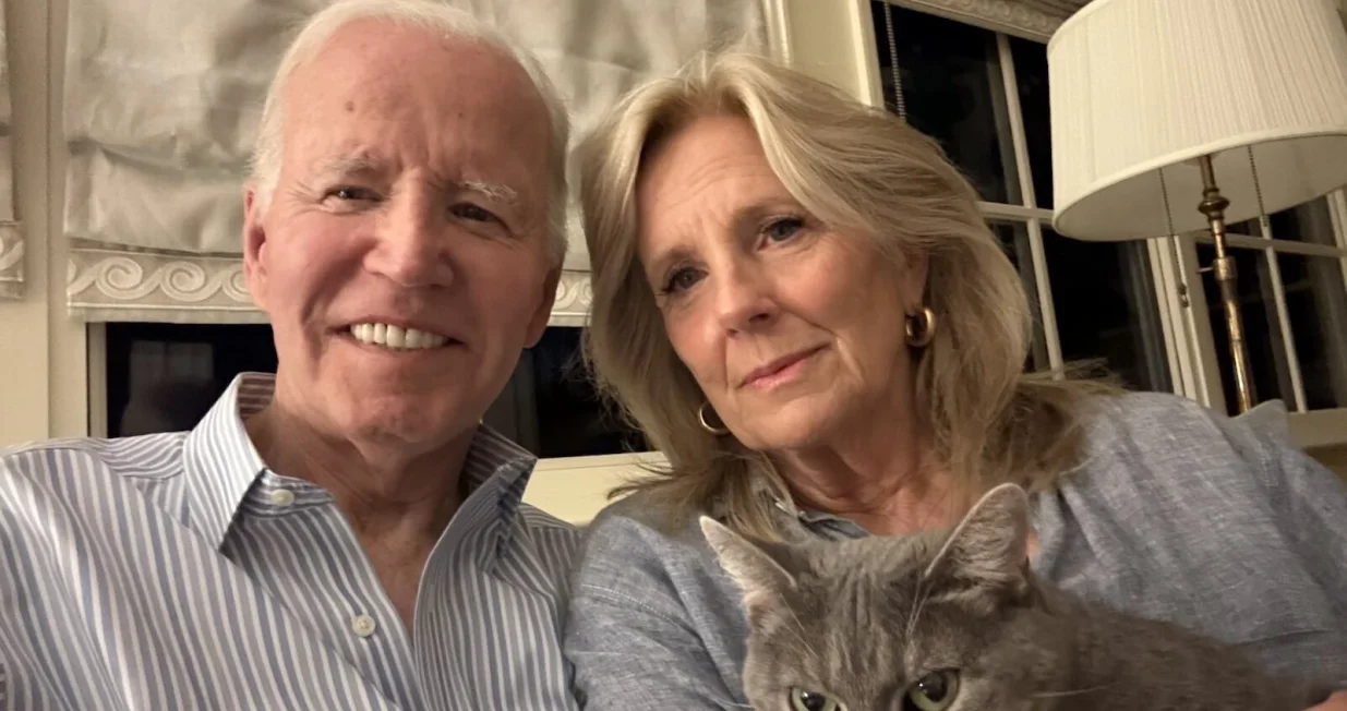 Biden u društvu supruge i mačke/Joe Biden