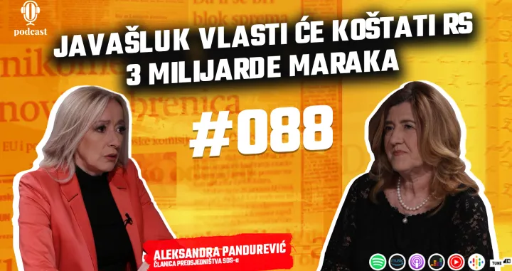 Aleksandra Pandurević gošća podcasta Direktno sa Vildanom/Oslobođenje