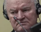 epa09255123 Former Bosnian Serb military chief Ratko Mladic sits in the court room in The Hague, Netherlands, 08 June 2021. The United Nations court will delivers its verdict in the appeal of Mladic against his convictions for genocide and other crimes and his life sentence for masterminding atrocities throughout the Bosnian war. EPA/PETER DEJONG/POOL/Peter Dejong/Pool