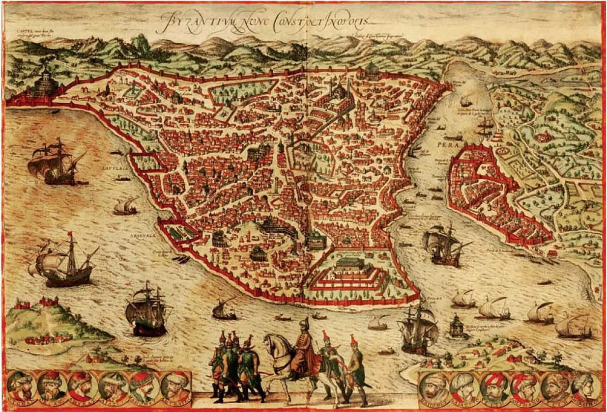 Carigrad mapa/