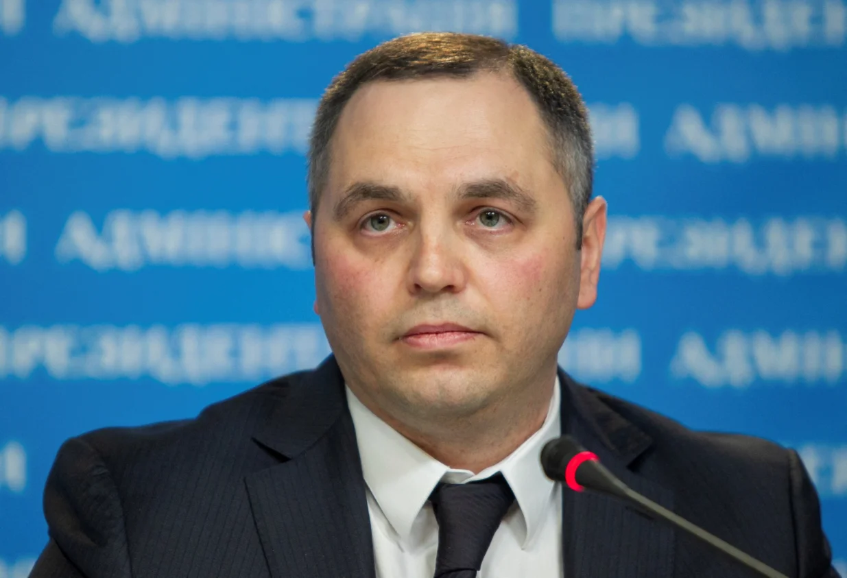 FILE PHOTO: Andriy Portnov then Deputy Head of Presidential Administration of Viktor Yanukovych, attends a press conference in Kyiv, Ukraine October 31, 2013. REUTERS/Stringer/File Photo/Stringer