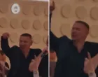 Nenad Nešić u kafani proslavlja izlazak na slobodu// Prtsc