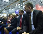 Christian Schmidt, Dragan Čović, Borjana Krišto, Ana Brnabić, Lidija Bradara, Nermin Nikšić i Elmedin Dino Konaković, Međunarodni sajam privrede u Mostaru 2023./Anadolija