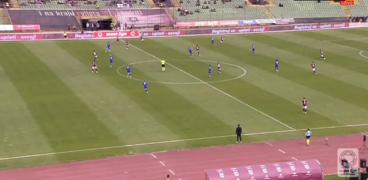 Situacija kada je Turkeš zatresao mrežu (FOTO: Screenshot - Arena Sport)