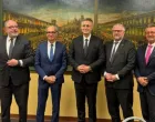 Član Predsjedništva BiH, Denis Bećirović, sa delegacijom francuskih parlamentaraca, francuski parlamentarci, susret u Daytonu/