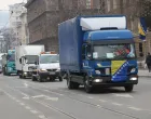 Prijevoznici protestna vožnja Sarajevo/Senad Gubelić